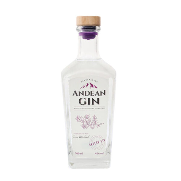 ANDEAN GIN Wonderfully Unusual Botanicals 70cl 42% Lima Peru