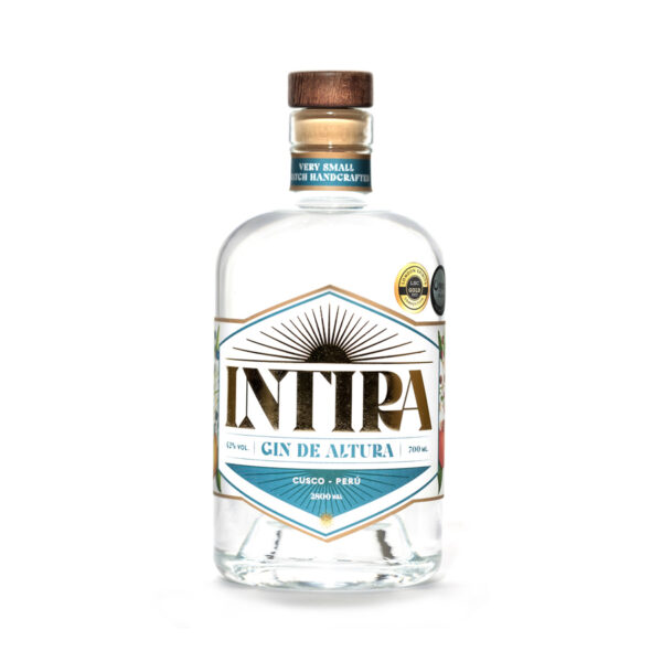 INTIRA GIN de Altura 2800 m.ü.M. Rare Botanicals 70cl 42% Cuzco Peru